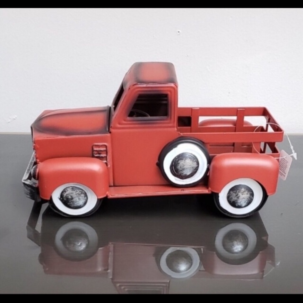ONLY 1 LEFT! Rustic metal truck